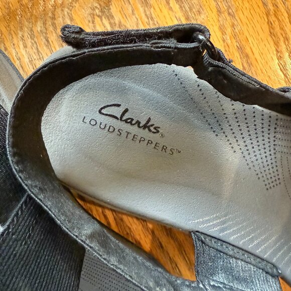 Clarks Cloudsteppers Arla Sandals - Black - Picture 3 of 5